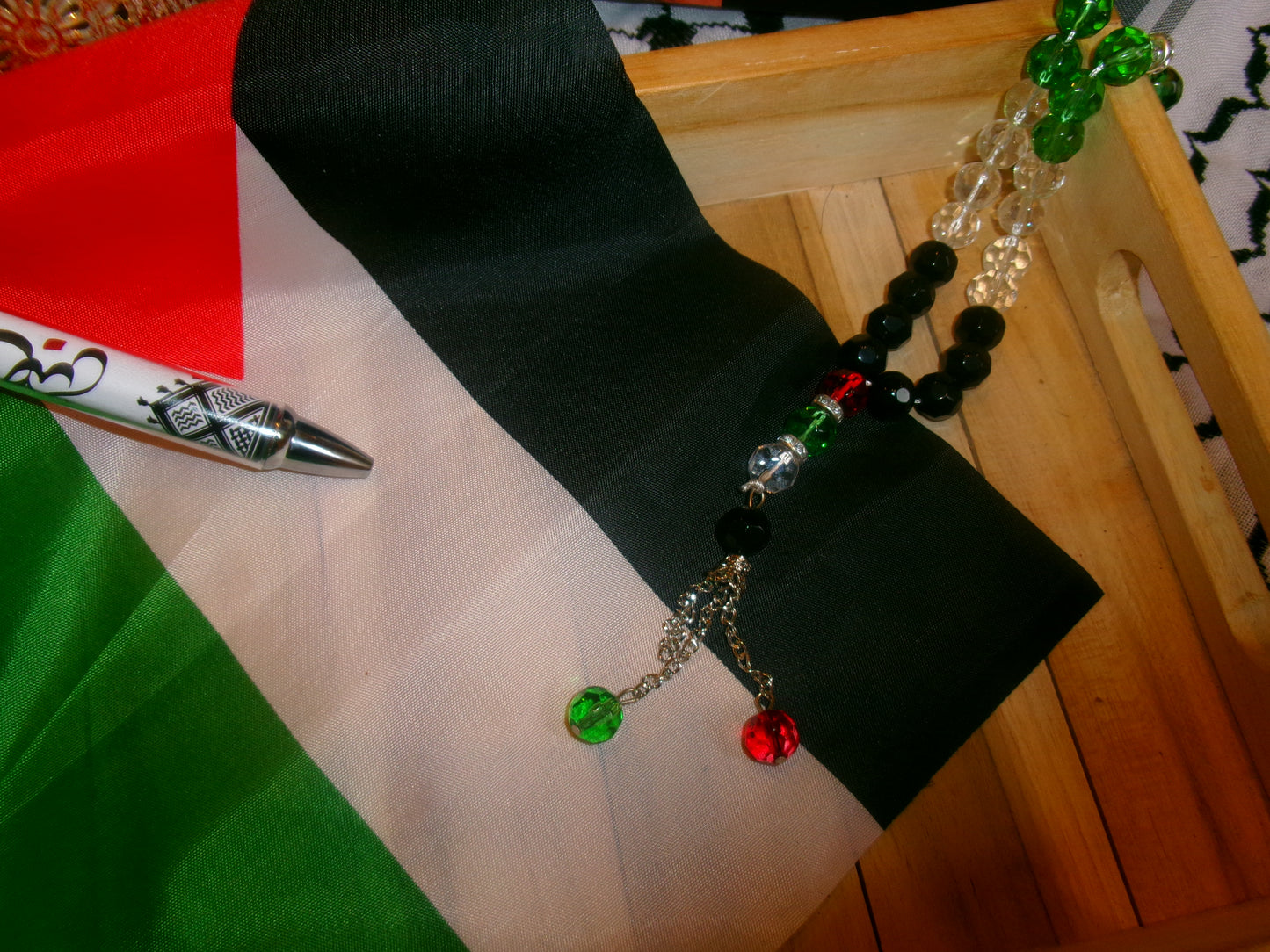 Chapelet perles Palestine