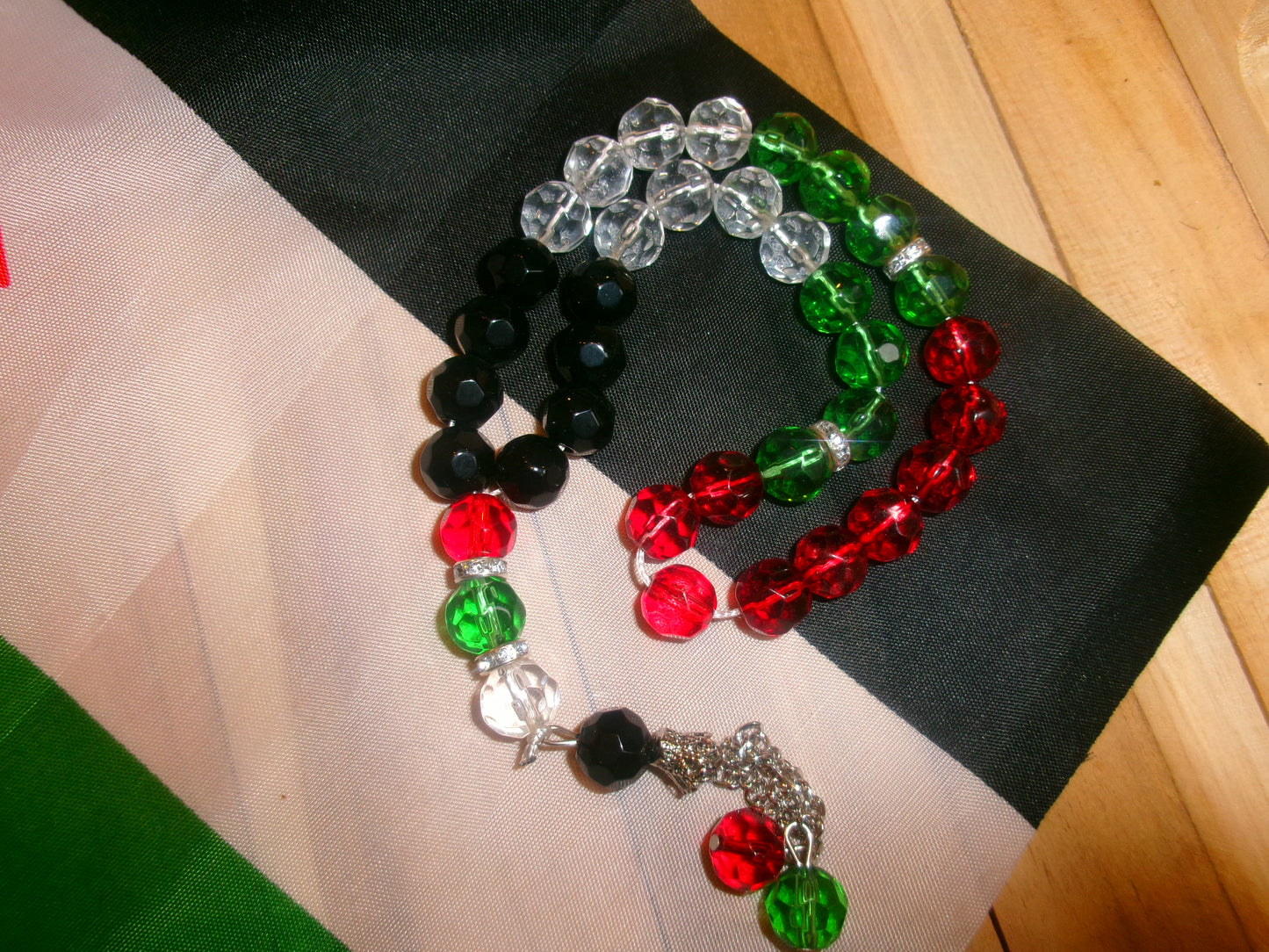Chapelet perles Palestine